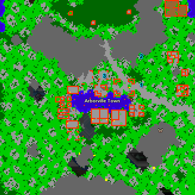 Arborville Map - Ayano Arborville Map