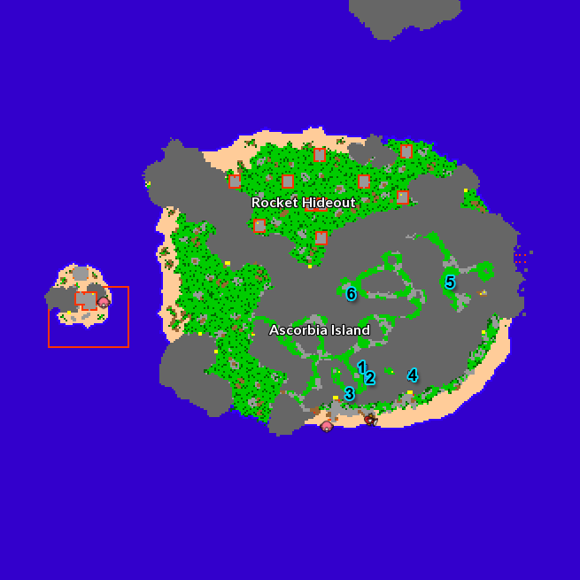 Ascorbia Island Map - Juan Ascorbia Island Map