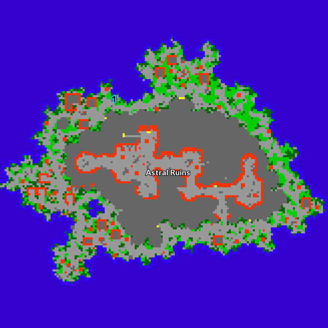 Astral Ruins Map - Rogerio Astral Ruins Map