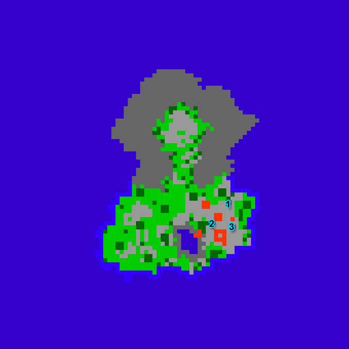 Butterfree Island Map - Zulu Butterfree Island Map