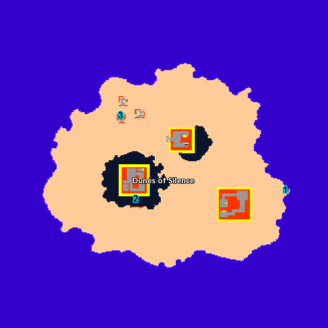 Dunes of Silence Map - Matilde Dunes of Silence Map