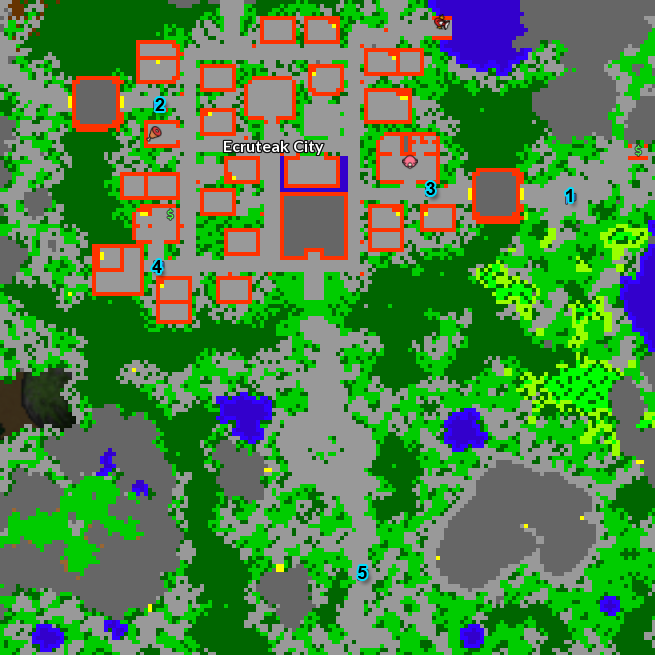 Ecruteak Map - Jim Ecruteak Map