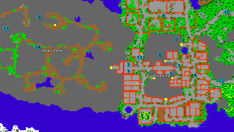 Fuchsia Map - Guma Fuchsia Map
