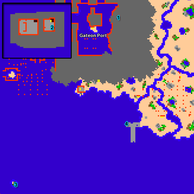 Gateon Port Map - Jane Gateon Port Map