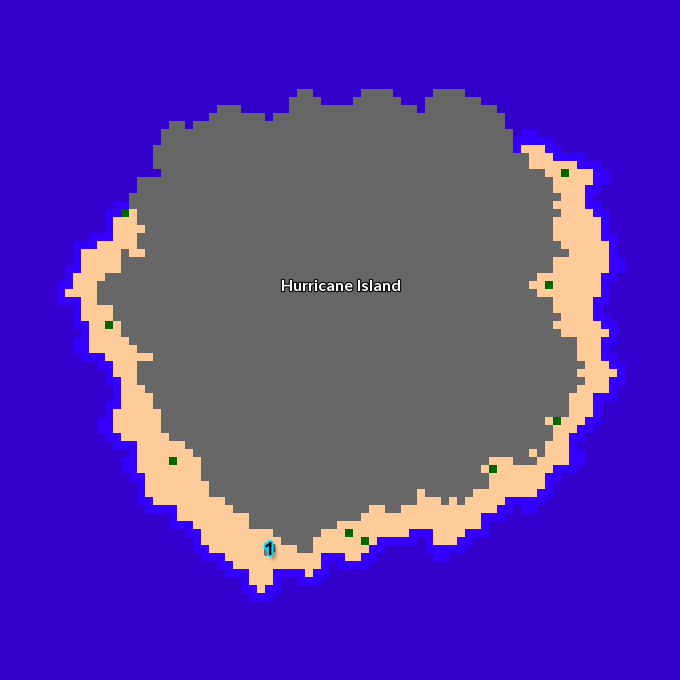 Hurricane Island Map - Mork Hurricane Island Map