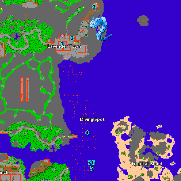 Lavender Map - Colin Lavender Map