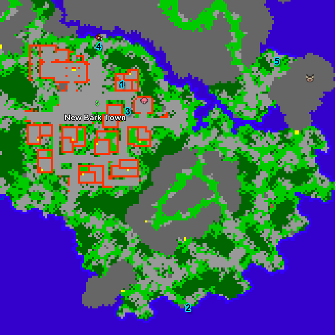New Bark Map - Mom New Bark Map