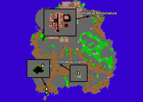 NW Cinnabar Map - Theobald NW Cinnabar Map