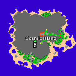 NW Cosmic Island Map - Atem NW Cosmic Island Map