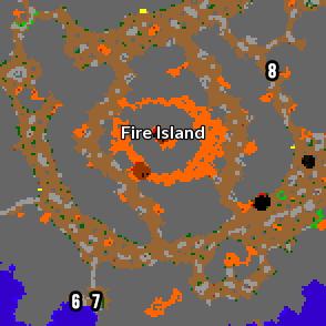 NW Fire Island Map - Malone NW Fire Island Map