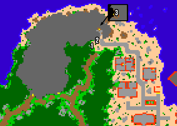 NW Hoenn Dewford Map - Hank NW Hoenn Dewford Map