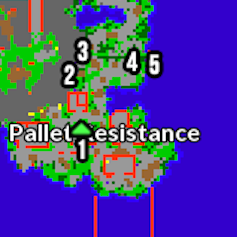 NW Pallet Map - Dekah NW Pallet Map