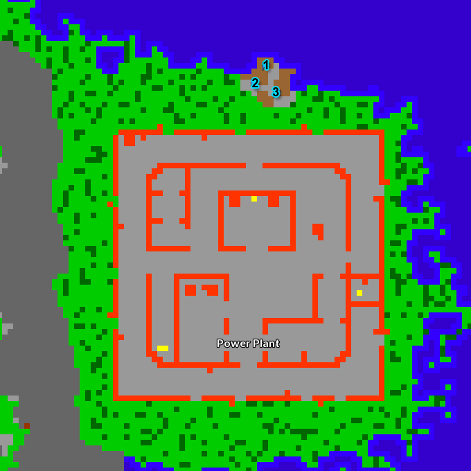 Power Plant Map - Emmett Power Plant Map