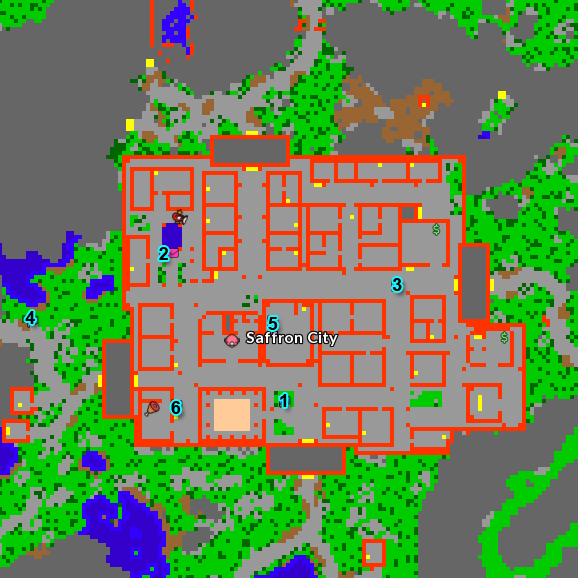 Saffron Map - Brian May Saffron Map