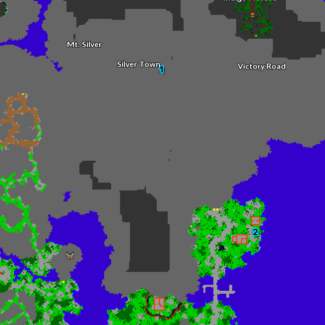 Silver Map - Mayve Silver Map
