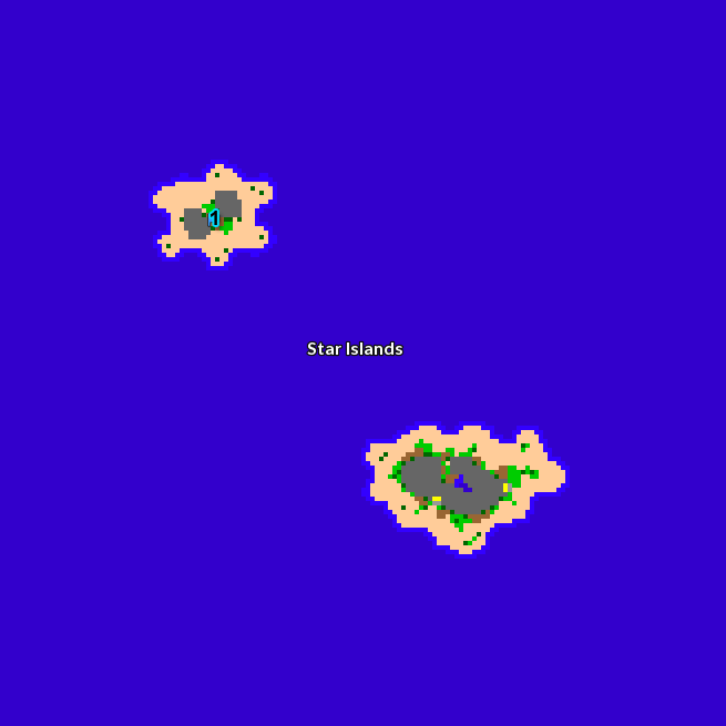 Star Islands Map - Bastile Star Islands Map