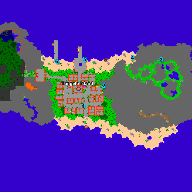 Tangelo Island Map - Boyega Tangelo Island Map