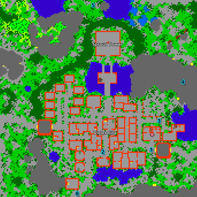 Violet Map - Ibolya Violet Map
